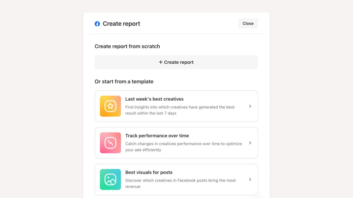 Revealbot reporting templates