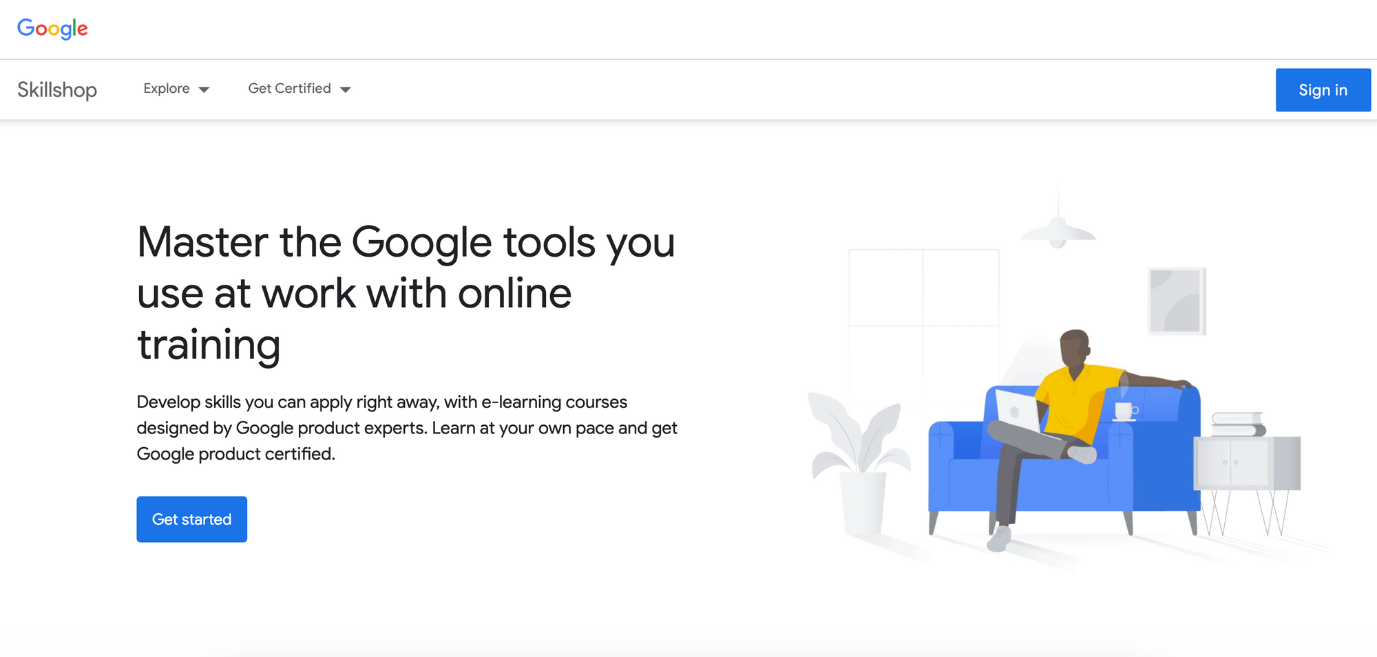Skillshop Google Ads Certification page